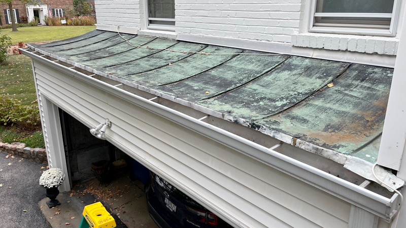 Replacement Roof Before
