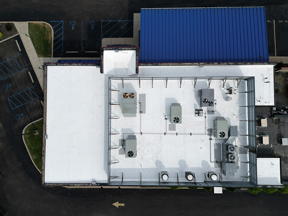 PVC Commercial Roof by Frederic Roofing