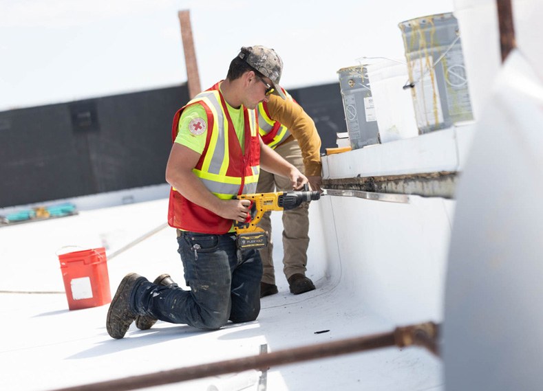 commercial roof repair