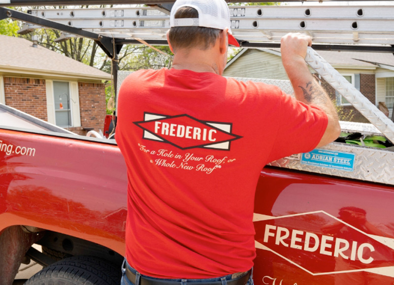 frederic roofing employee